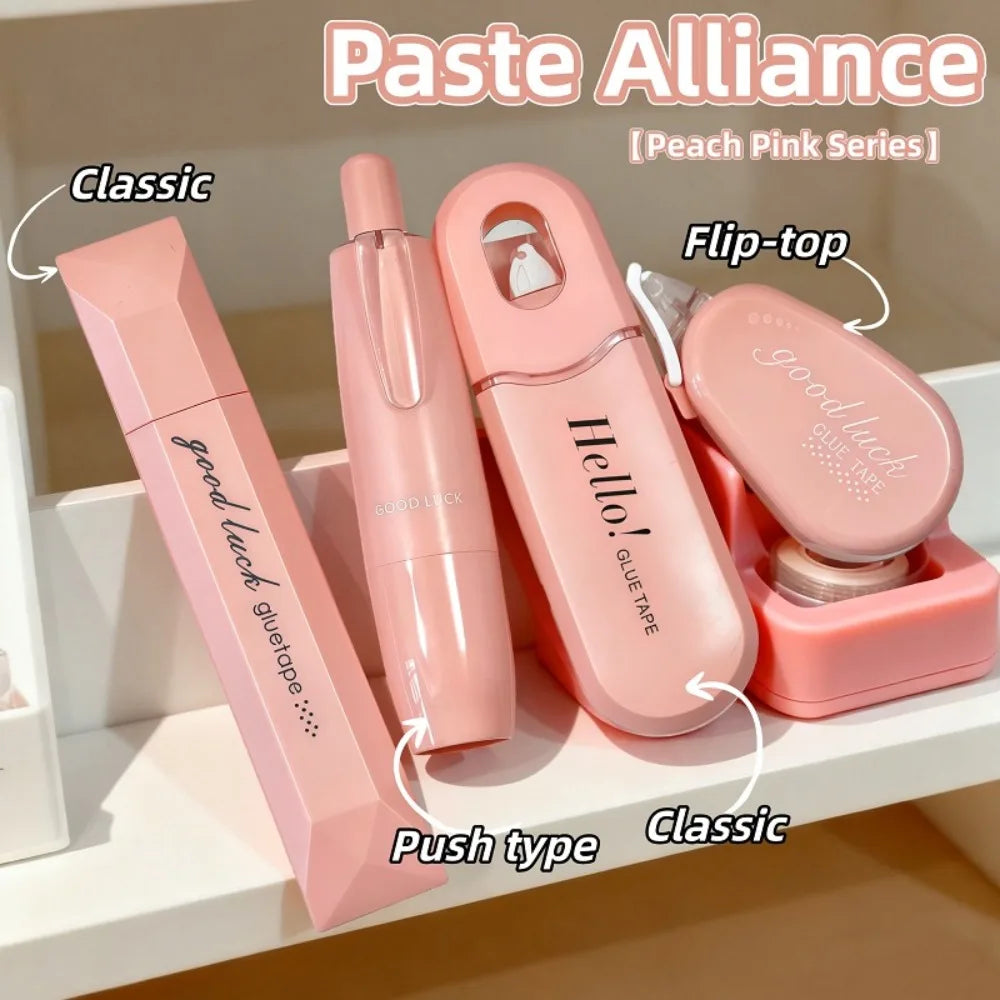 4pcs/set High-adhesion Dot Glue Large Capacity Non-repeating Double-side Adhesive Tape Adhesive Glue Tape Scrapbooking