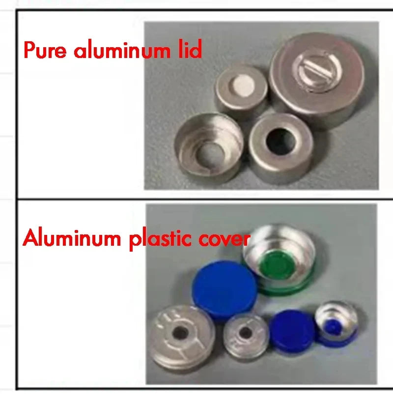 Stainless Steel Manual Crimper Vial Bottle Cap Sealer For 13/15/20mm Aluminum Plastic / кримпер Handheld Bottle Sealing Machine