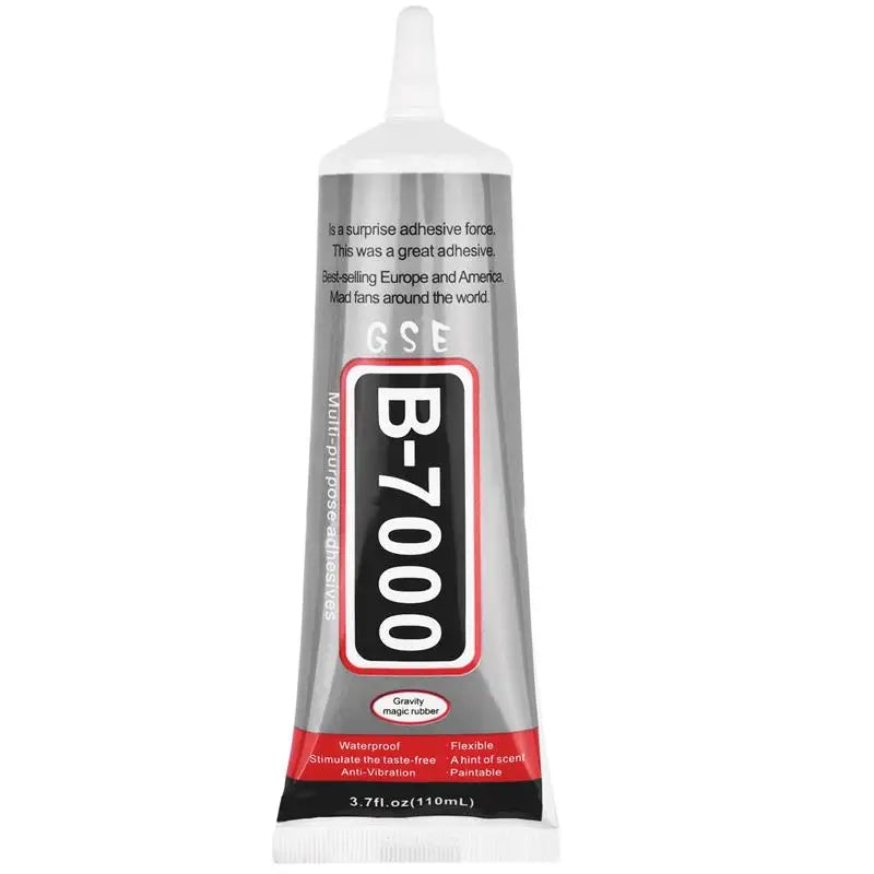 15/25/50/110ML T7000 T8000 B7000 Glue Repair Cell Phone Touch Screen Adhesive Electronic Components Glue With Applicator Tip