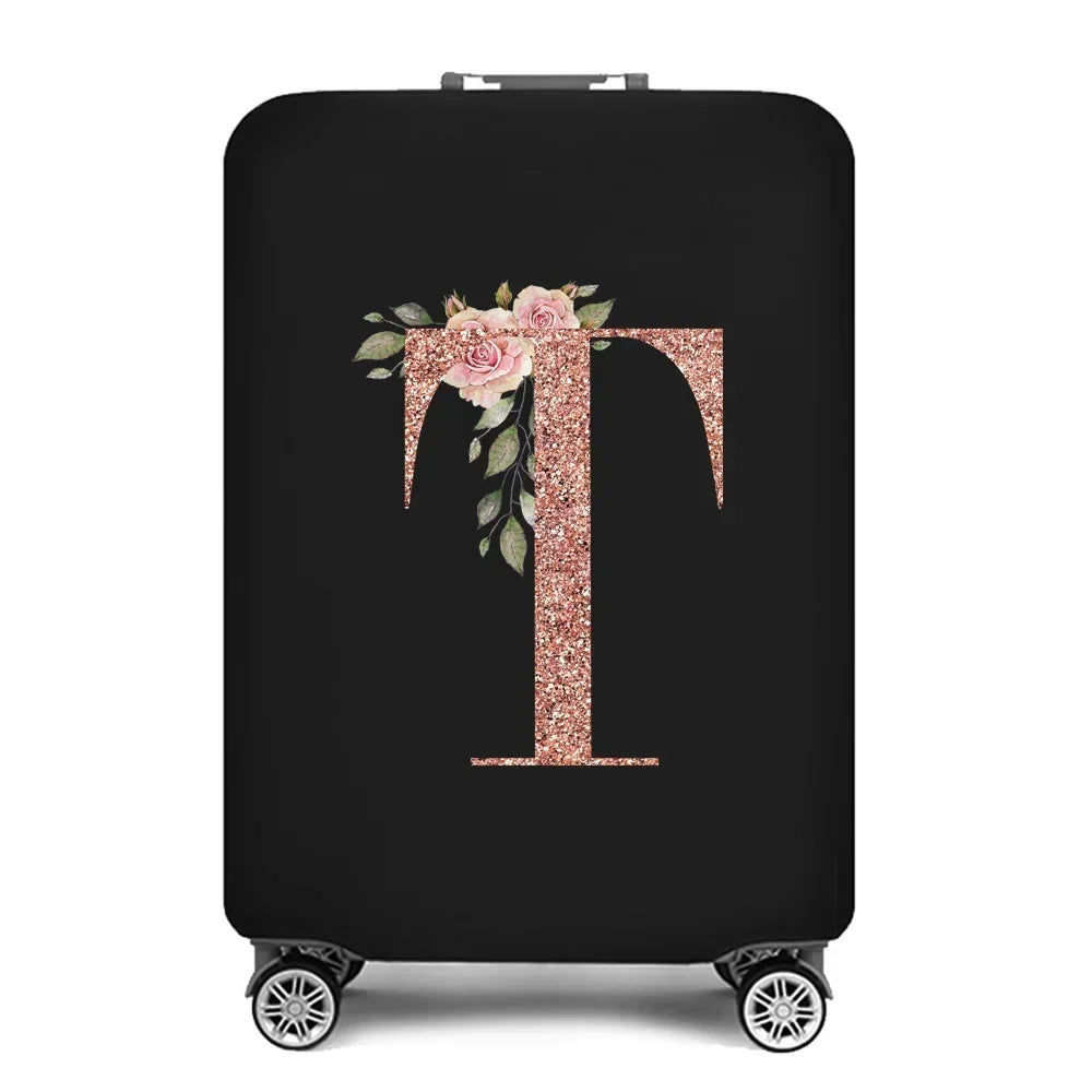 Stretch Luggage Covers 18-32 Protector Travel Luggage Suitcase Protective Cover Rose Gold Series Dust Covers Travel Organizer