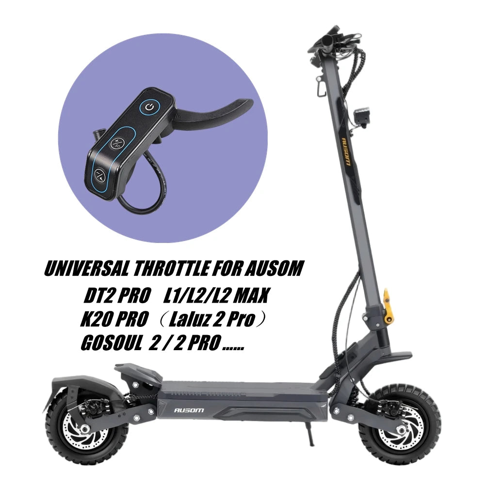 Original Throttle for AUSOM F1 MAX K20 PRO GOSOUL 2 DT2 L1 L2 KUGOO F3 PRO MAX PLUS Electric Scooter Finger Speed Accelerator
