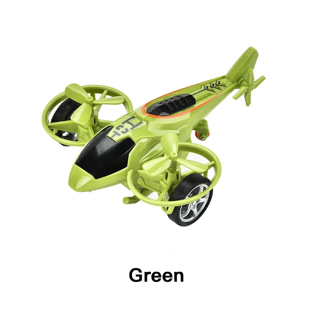 Kids Inertia Helicopter Airplane Toys Aircraft Toy for Boys Girls Kindergarten Small Gifts Birthday Party Favors
