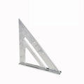 12'' Aluminum Alloy Triangle Ruler Gauges Speed Protractor Miter for Carpenter Line Scriber Saw Guide Percision Measurement Tool