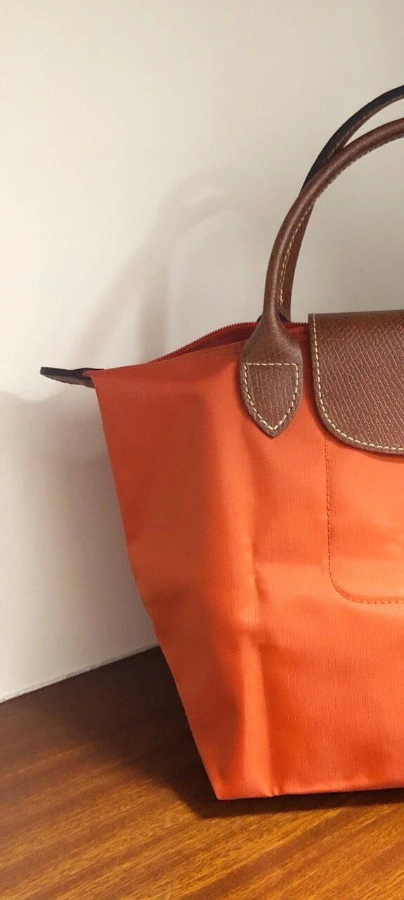 2026 Lightweight Foldable Nylon Shoulder Bag Ladies Water Resistant Shopping Tote Bag Large Handbag for Travel Daily Office