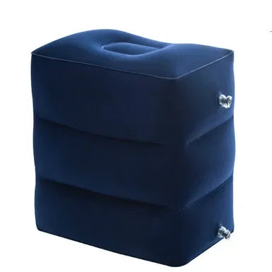Upgraded Inflatable Air Cushion Travel Pillow Headrest Chin Support Cushions for Airplane Plane Car Office Rest Neck Nap Pillows