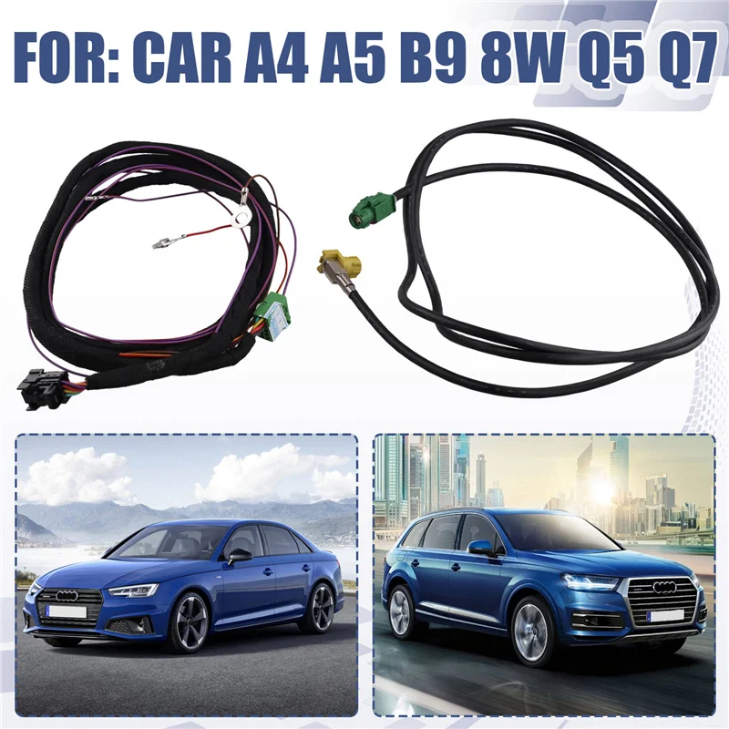Steady Audio Carplay AMI USB Music Smartphone Interface AUX-In Cable Wire Harness For 8W0035736 For  A4 A5 B9 8W Q5 Q7