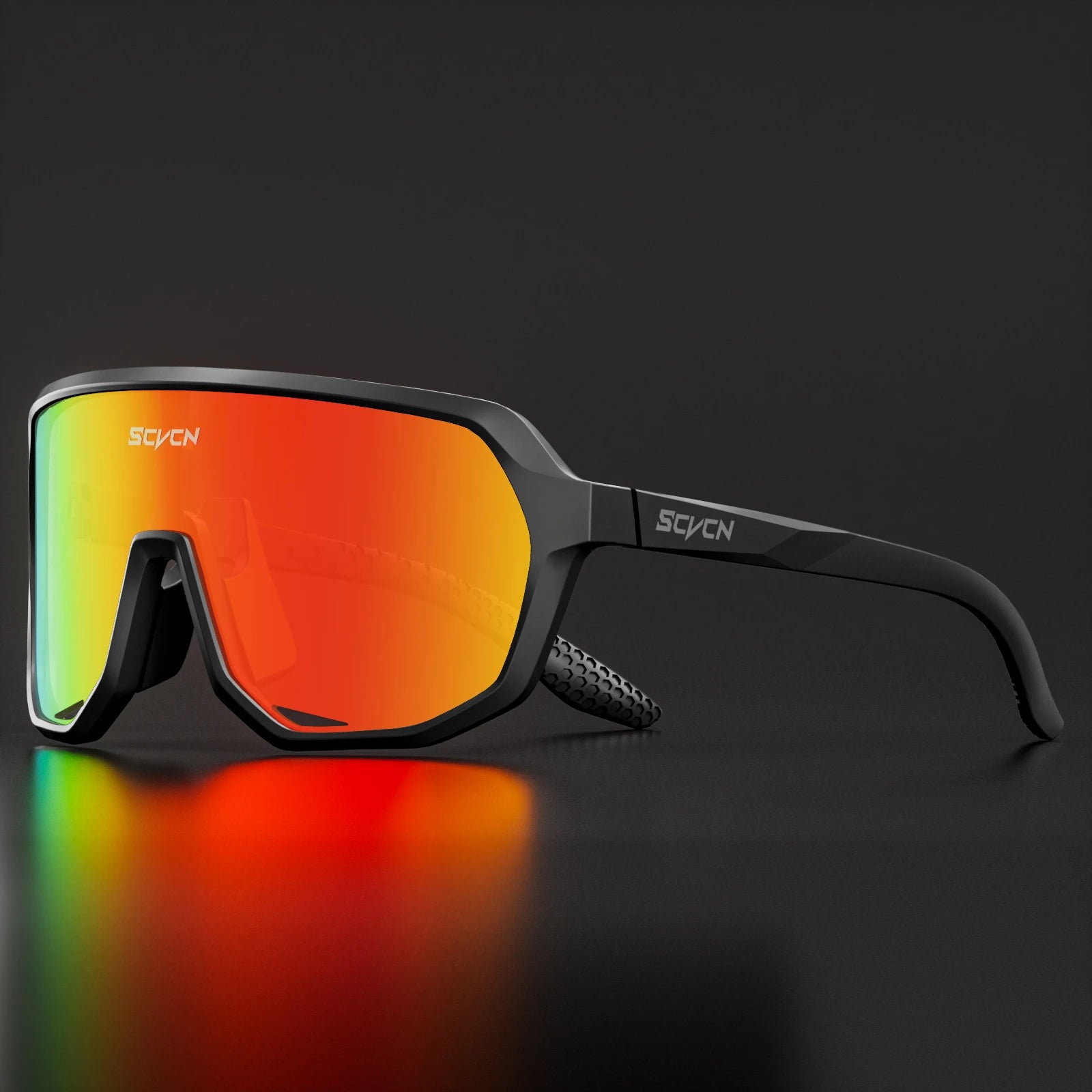 SCVCN UV400 HD Hiking Sports Sunglasses Stylish Outdoor Windproof Glasses Cycling Running and Rock Climbing Driving Sunglasses