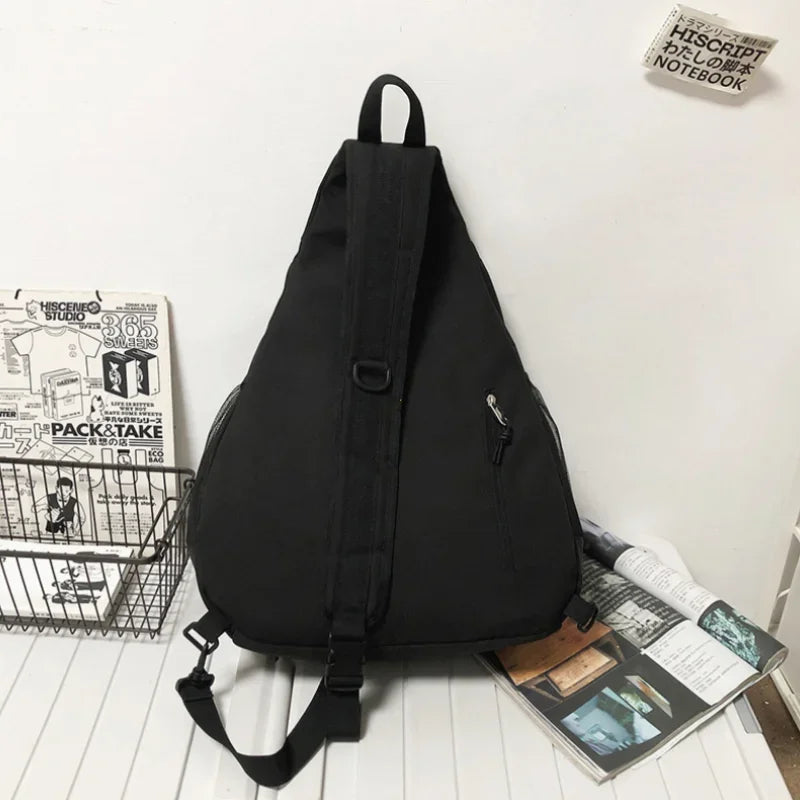 Men's Messenger Shoulder Bag Sports Travel Large Capacity Backpack Female Students Crossbody Chest Casual Bag bolso