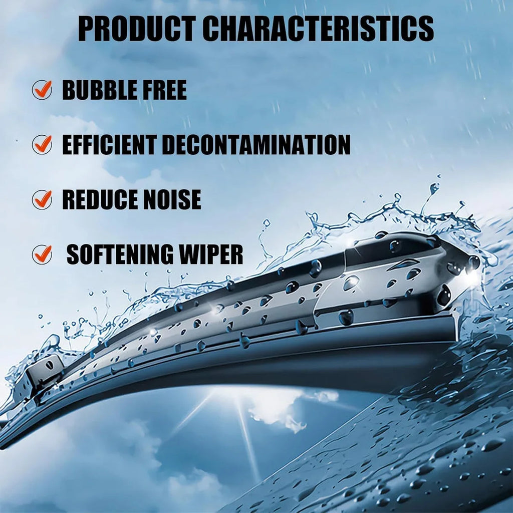 10/20/30/50/100PCS Car Cleaning Effervescent Sheet Suitable For Car Kitchen Windows Windshield Washer Concentrate Sheet