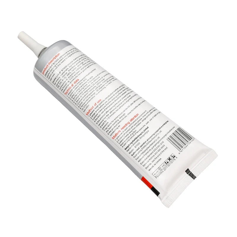 Zhanlida 15/50/110ml B7000 Glue Super Transparent Epoxy Resin B-7000 Adhesive for Phone Display Screen Fabric Jewelry Rhinestone