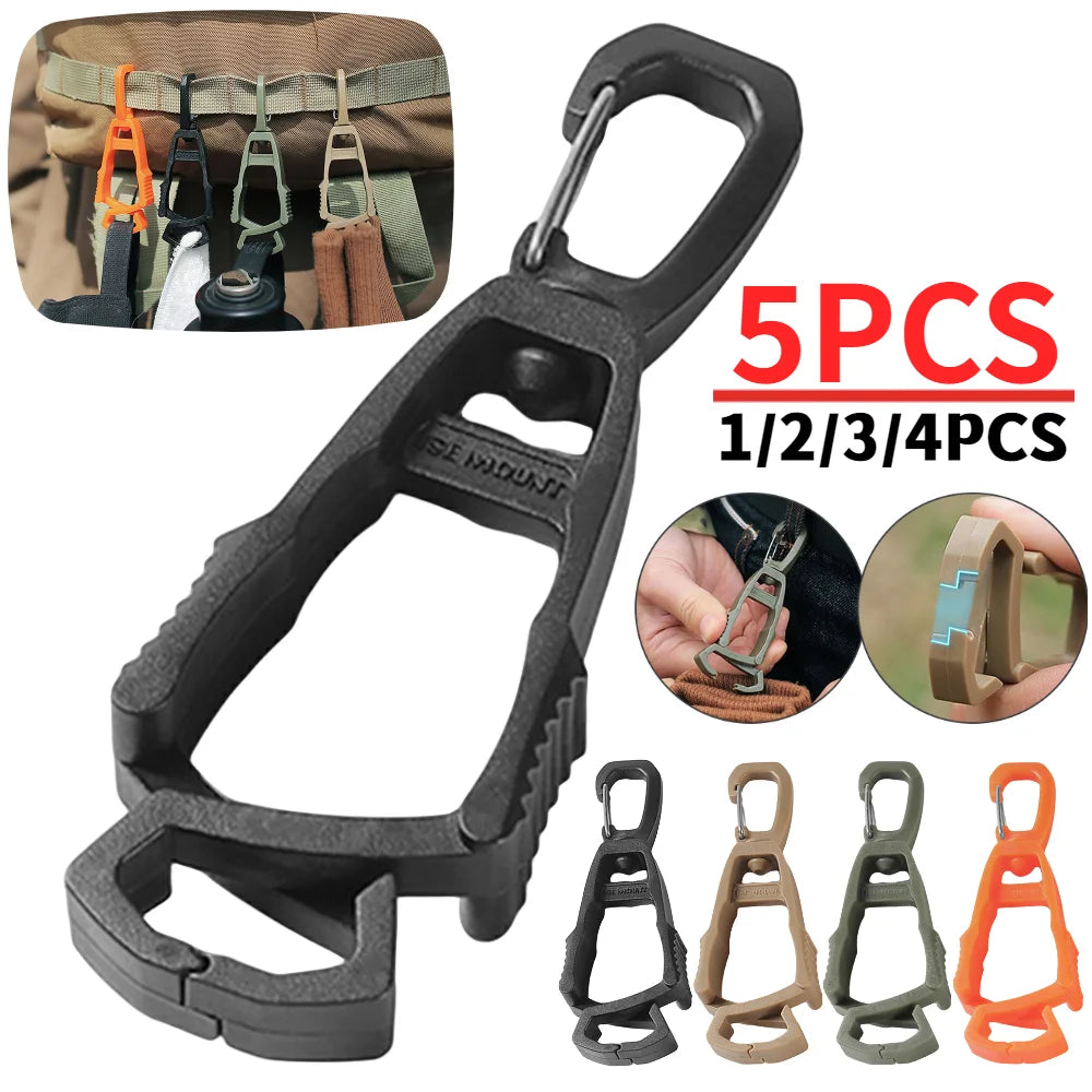 Multi-purpose Safety Work Glove Clip Anti-drop Glove Holder Belt Clamp for Construction Workers Outdoor Protective