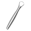 1Pcs Portable Single Layer Tongue Scraper Reusable Stainless Steel Oral Mouth Brush Tongue Scraper Fresh Breath Maker