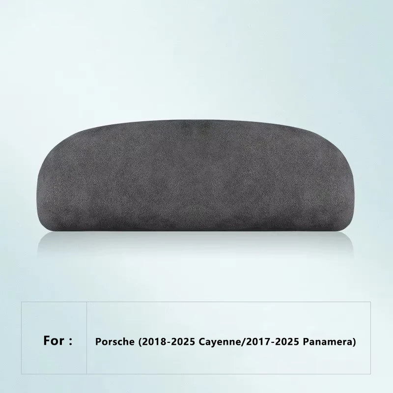 For Porsche Macan Panamera Premium 2014-2025 Suede Car Glasses Case Sunglasses Sun Glasses Storage RackHolder Protective cover