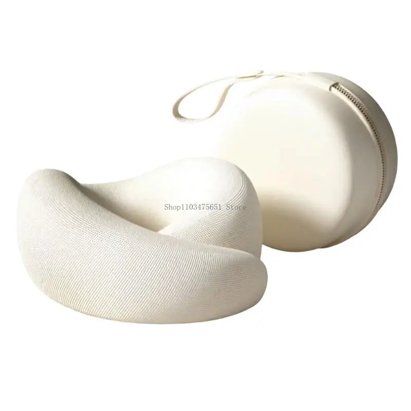 Neck Support Pillow For Long Flights Office Work Breaks Head Cushion Breathable