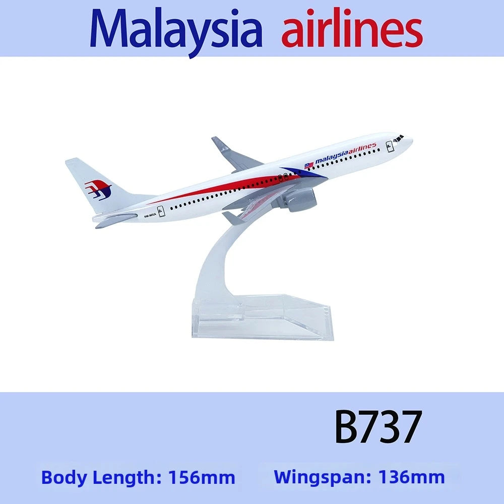 New 15.6cm Brazil Air GOL Airlines Alloy 1/246 Scale Boeing B737 Airways Airplane Model 10 Styles Metal Planes