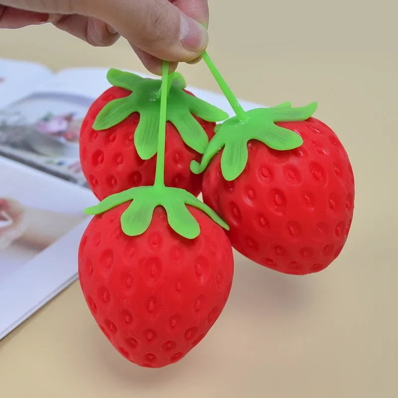 Super Jumbo Strawberry Squishi Cream Scented Squishy Slow Rising Antistress Toy Kids Grownups Squeeze Squishy Toys