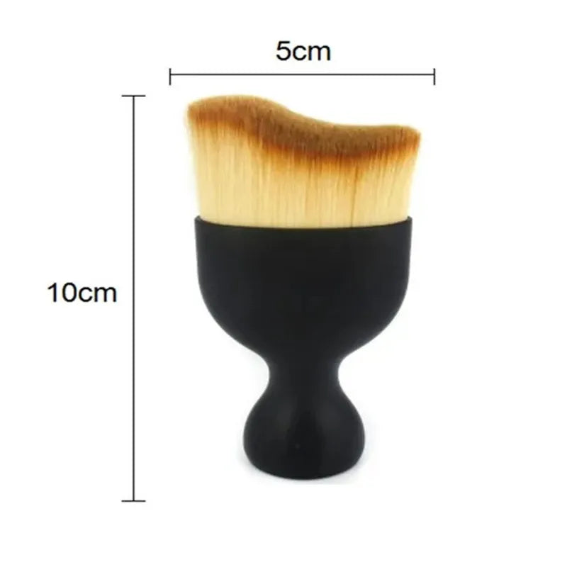 Car Interior Cleaning Brush Conditioner Air Outlet Soft Fur Clean Brushes with Shells Crevice Dust Removal Detailing Brush Tools