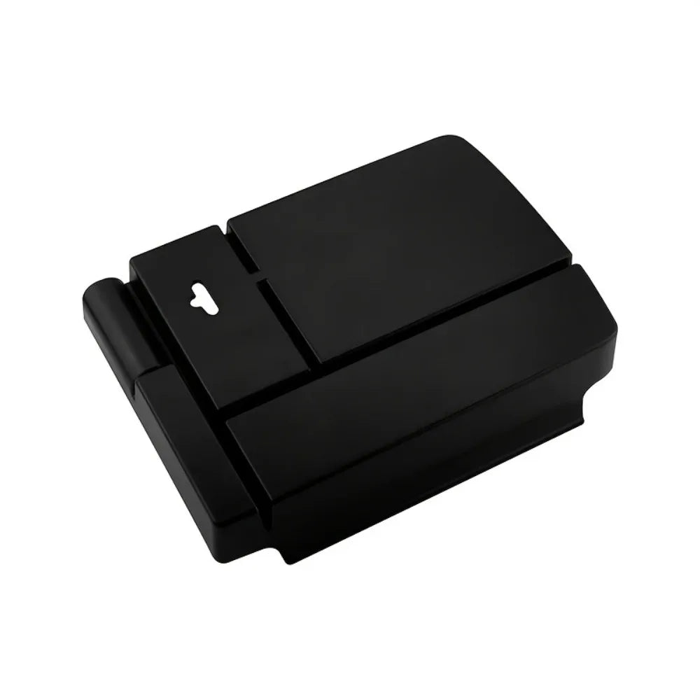 Car Central Armrest Box Storage Box For Volkswagen Atlas Cross Sport 2018-2023 Black Armrest Storage Box Tray Holder Accessories