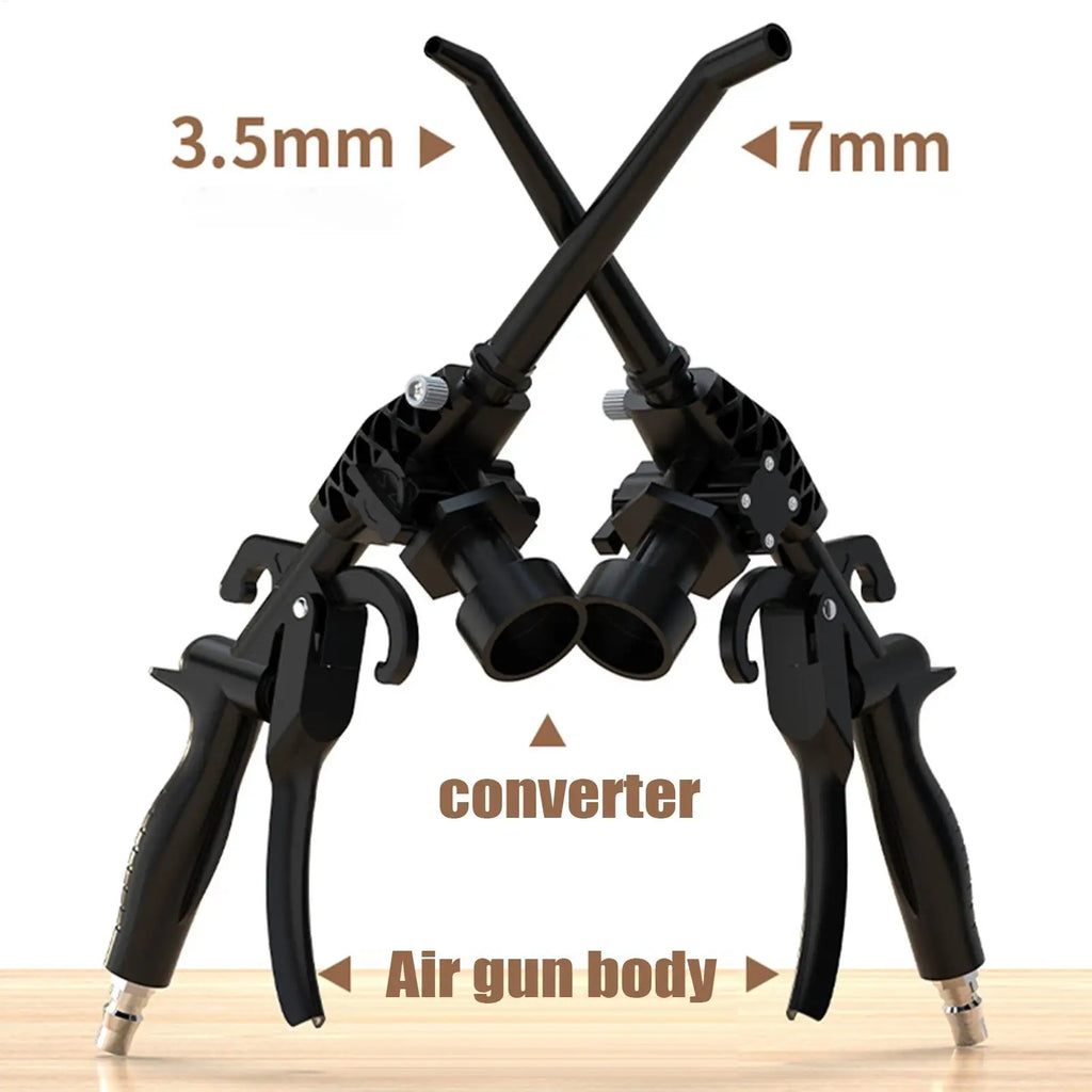 2-purpose car Vacuum Cleaner Guns Air Vacuum Blow Guns For Compressor Portable Cleaner Duster Tool For Dust Dirt Auto Detailing