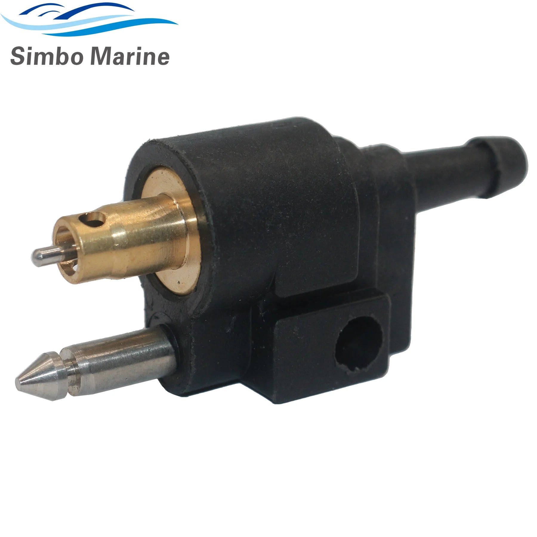 6mm Fuel Line Connector Pipe Joint for Yamaha Boat Outboard Engine Fuel Tank Hose Pipe Replaces 6Y1-24305-06 6G1-24304-02