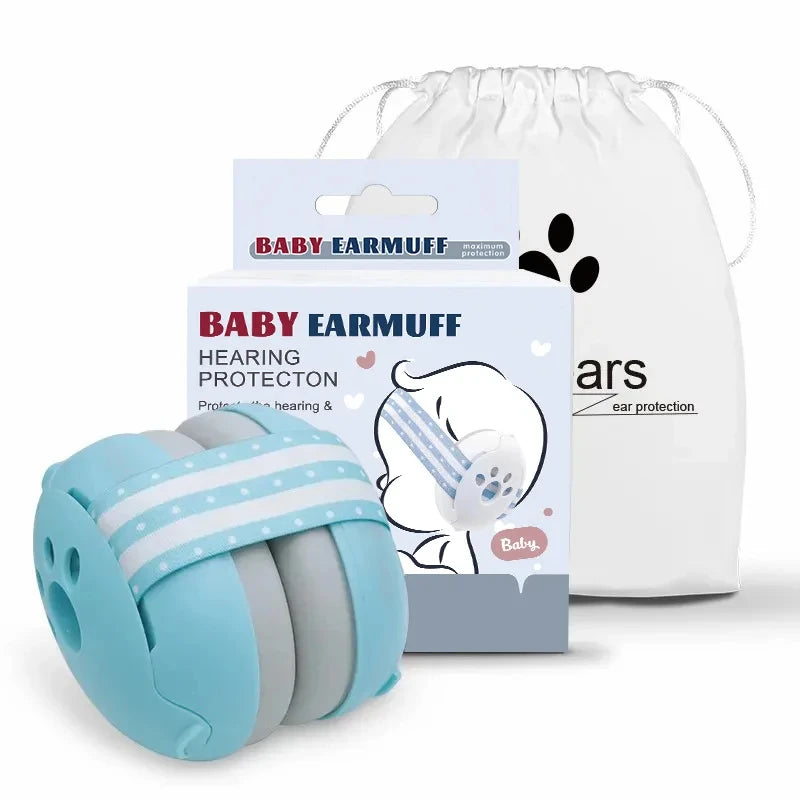 Sleeping Noise-Canceling Baby Ear Muffs Child Protection Headband Style Noise Reduction Ear Covers for Children