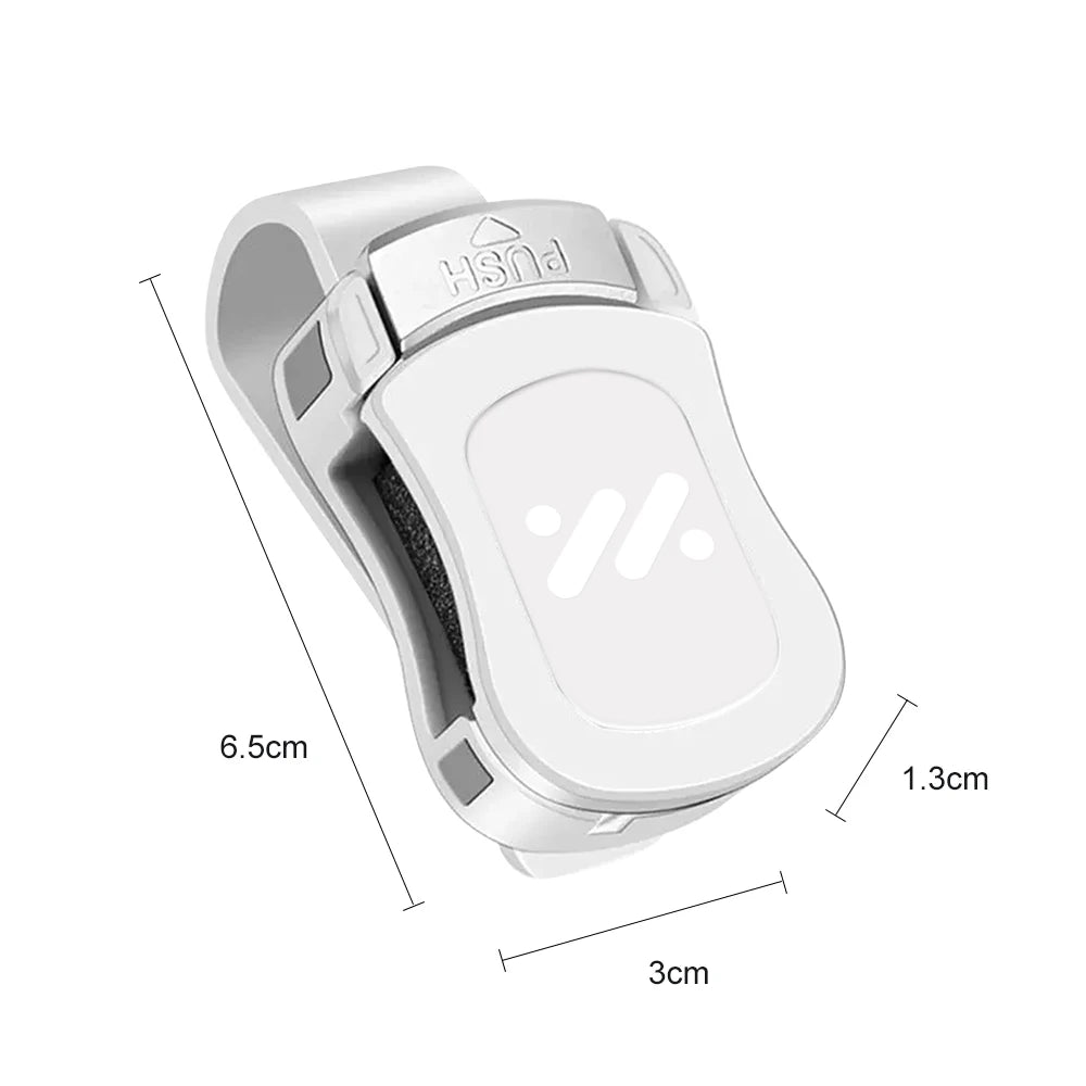 For IM Motors MG IM6 IM5 LS7 L7 LS6 L6 2026 2025 Car Visor Glasses Clip One-hand Pressing Eyeglasses Holder interior accessories