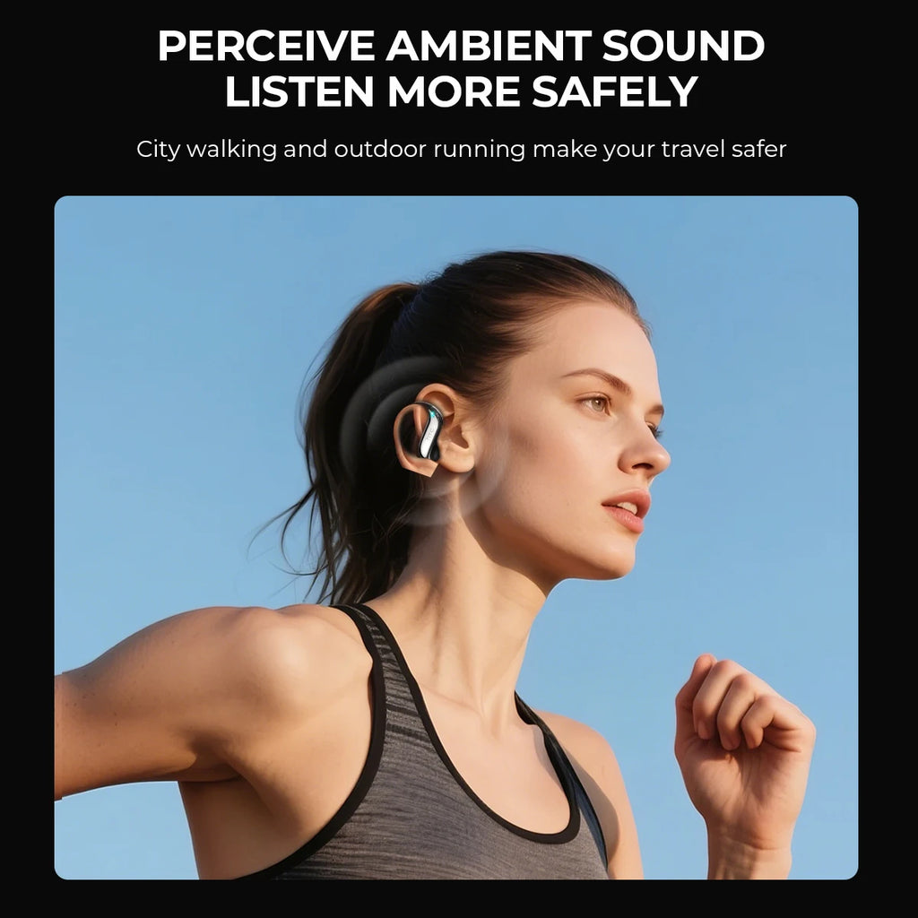 Auriculares Traductor DeIdioma 2026 HTC NE23 AI OWS Translator Earbuds Real-Time Translation Dual Noise Reduction Call IP55
