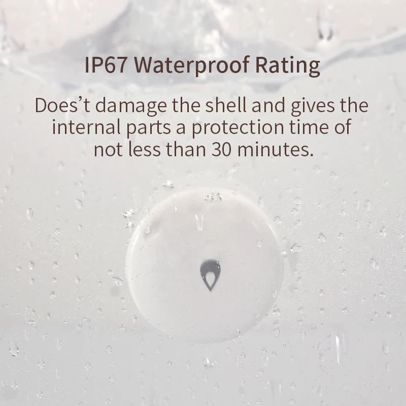 Aqara IP67 Water Leak Sensor Zigbee Immersing Flood Detector Alarm Security Soaking Sensors Work With Homekit Mi Home