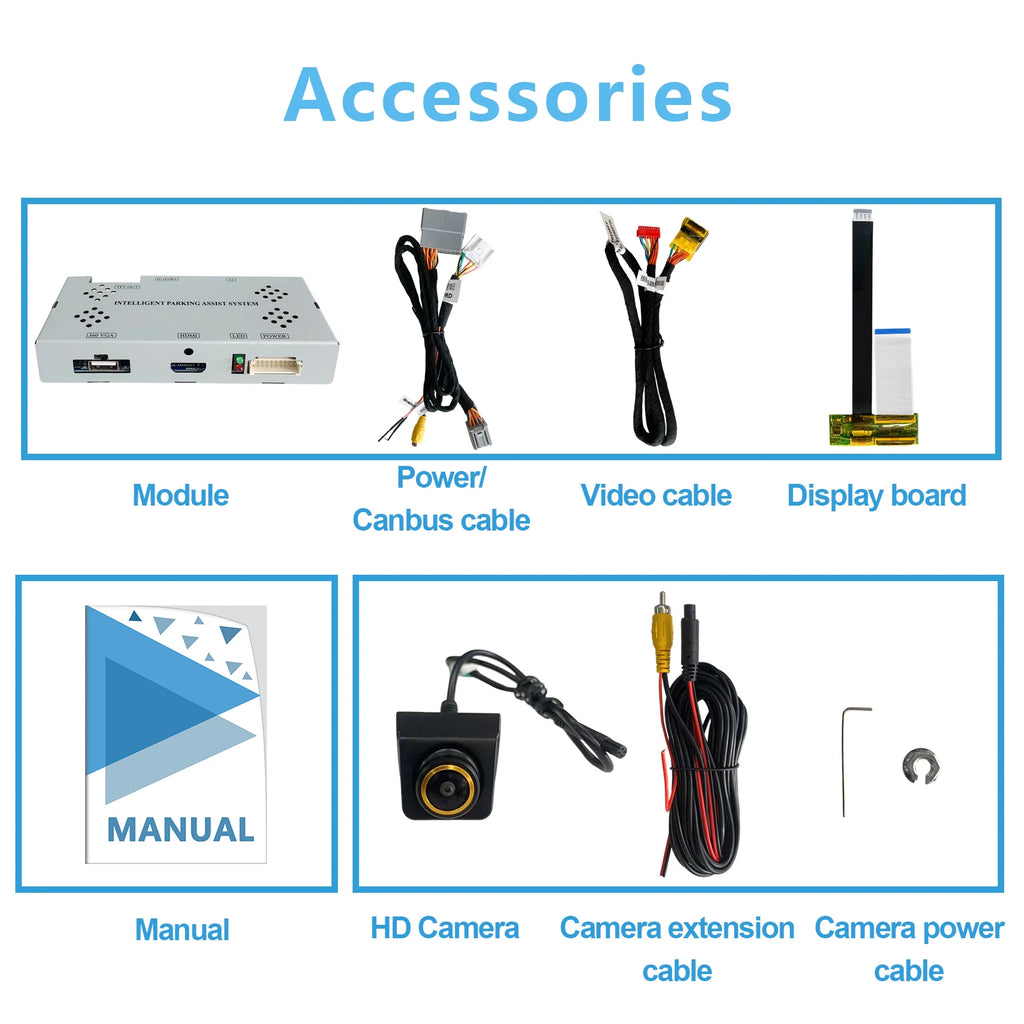 AHD Backup Camera Interface for SAIC MG5 2025-2026, No Need Programing Code