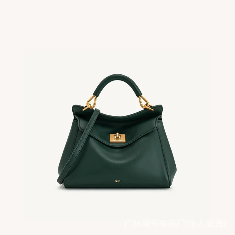 2025 New Lucia Buckle Shoulder Crossbody Bag, Luxury Elegant Versatile Women Handbag, Premium Daily Dating Fashion Purse
