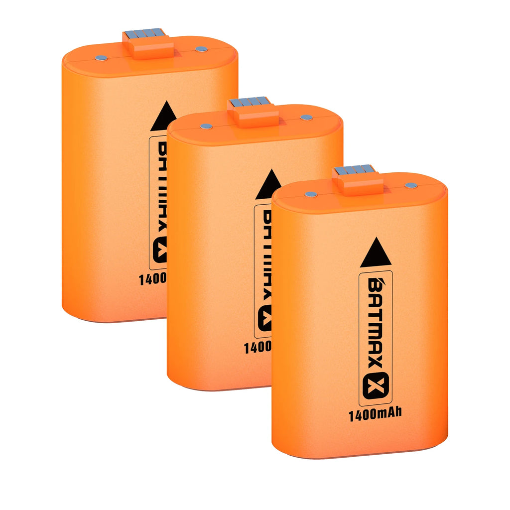 Batmax 1400mAh Battery Li-ion Packs for Xbox Series X|S/Xbox One X/S Controllers Rechargeable