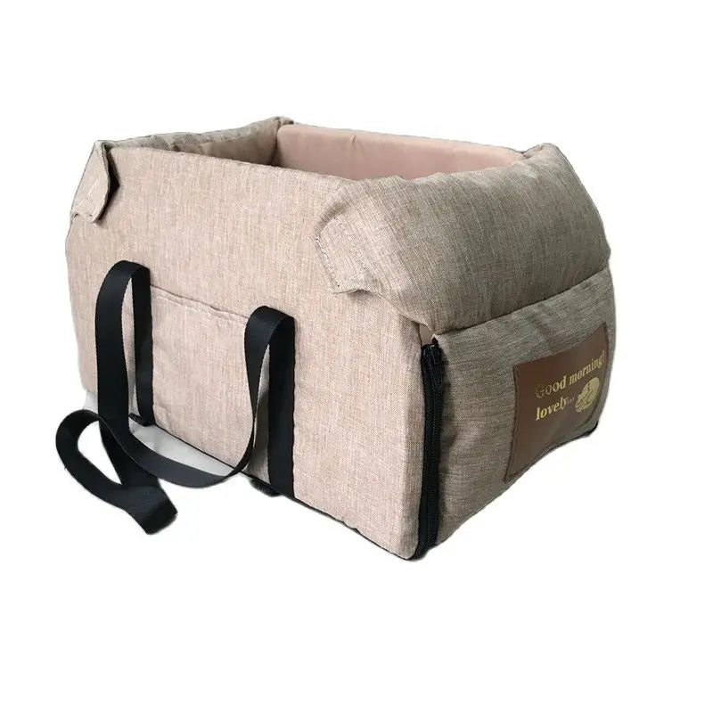 Portable Pet Car Seat Central Safety Travel Cat Dog Bed Transport Dog Carrier Protector Dog Bags, For Medium/Small Dogs Cat