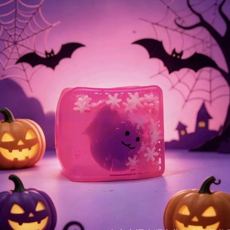 Halloween Pumpkin Ghost Bat Maltose Stress Ball Squishy Toy Soft Stress  Slow Rebound Fidget Toy Stress Relief Funny Gift