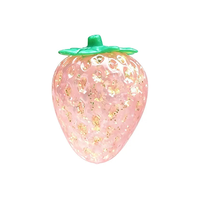 Cute Strawberry Stress Relieving Toy Strawberry Decoration Children's Party Gift Stress Relieving Soft Touch