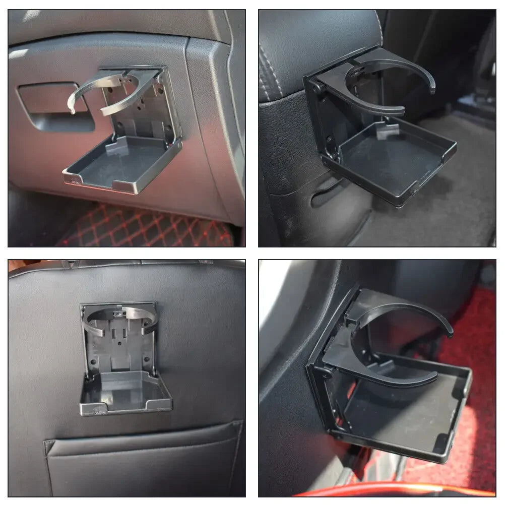 Universal folding cup holder,beverage bottle placement accessory,foldable,lightweight,easy to install,Suitable for car and truck