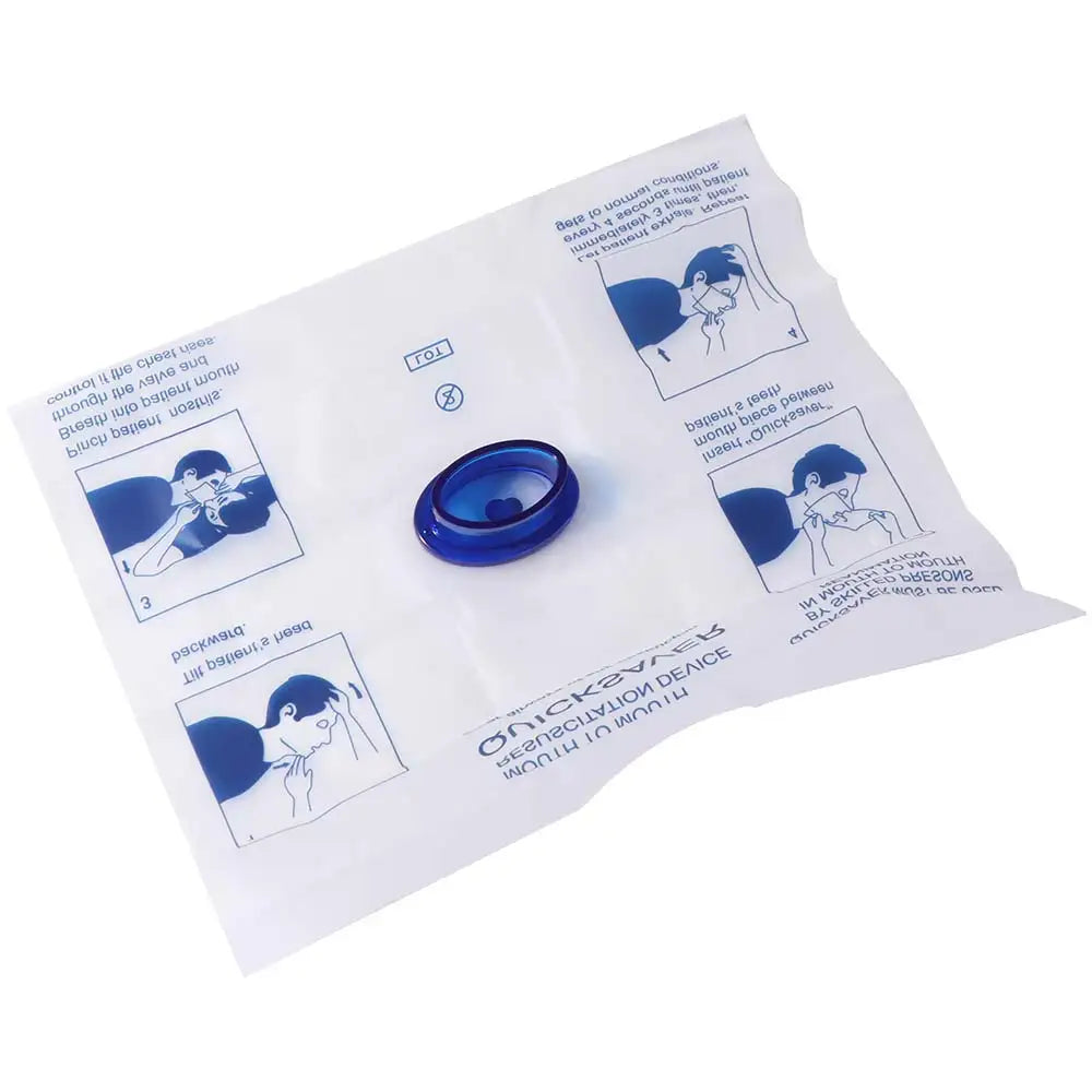 Mouth to Mouth CPR Face Shield Quick Saver Breathing Respirator Disposable CPR Mask Mouth Breath Professional