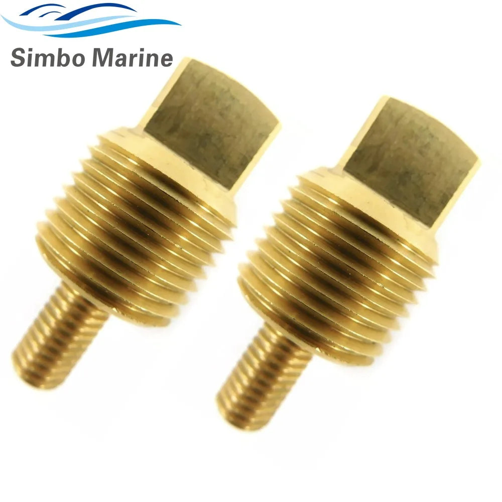 2 pcs New Genuine OEM Compatible with VOLVO PENTA Plug For Zinc Anode 838928 3838500 861546 00714TPM 18-6021