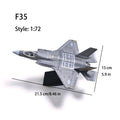 Assembly Toy Plane Model B-2 Er F22 A10 SU57 Fighter AH-64 Helicopter Aircraft Building Blocks Toy Military Collection Gift