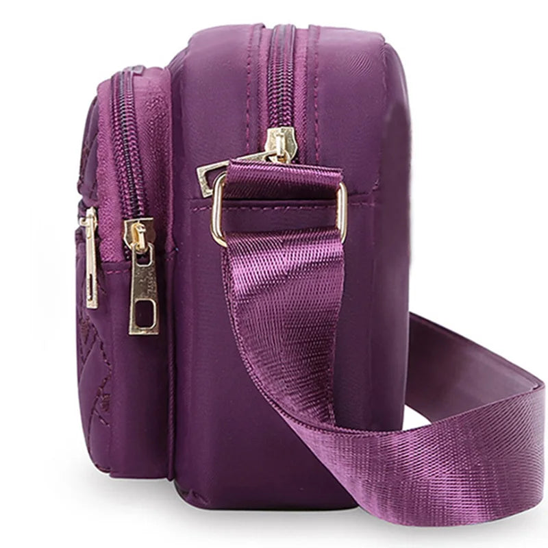 Neutral style backpack for men and women, cross-body bag, lightweight and casual shoulder bag, travel canvas small bag