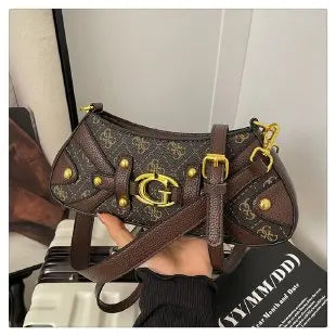 Casual Elegant Diaper Bag For Ladies Leather Handbag Crossbody Vintage Classic Unique Stylish Simple High End Trendy Tote
