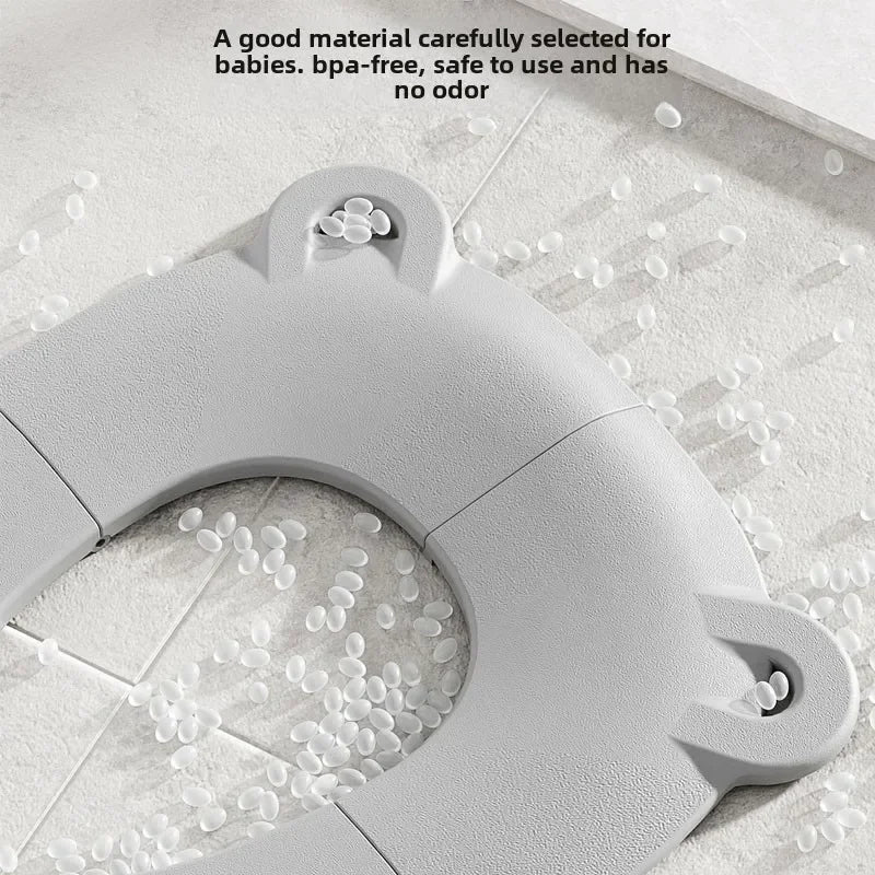 Baby Cartoon Travel Folding Potty Seat Toddler Portable Toilet Training Seat Children Urinal Cushion Children Pot Chair Pad /mat
