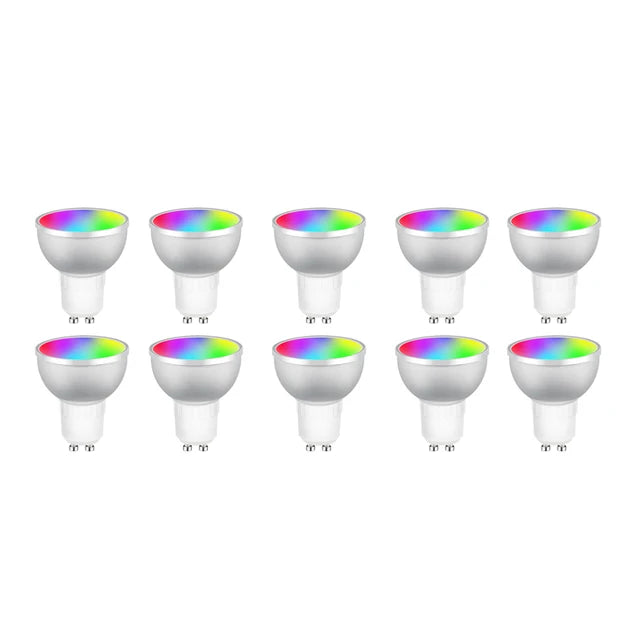 Zigbee Smart Home LED Bulb Spot Night Light Lamp 5W GU10 RGBCW Tuya Smartthings Works Alexa Google Home Hue-compatible