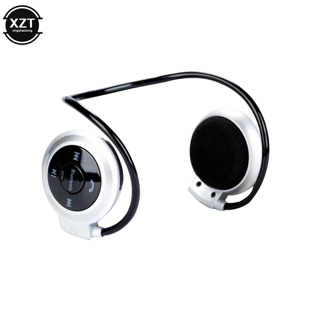 New Sport Wireless Bluetooth Headphones Stereo Earphones Mp3 Music Player Headset Earpiece Micro SD Card Slot Handsfree Mic