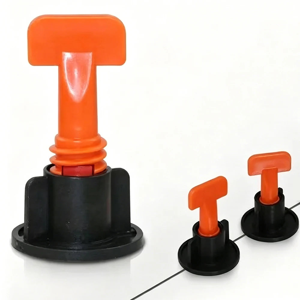 11-1202PCS Floor Ceramic Tile Leveling System Clips Set Leveler Adjuster Tile Wall Laying Tools Locator Spacer Construction Tool