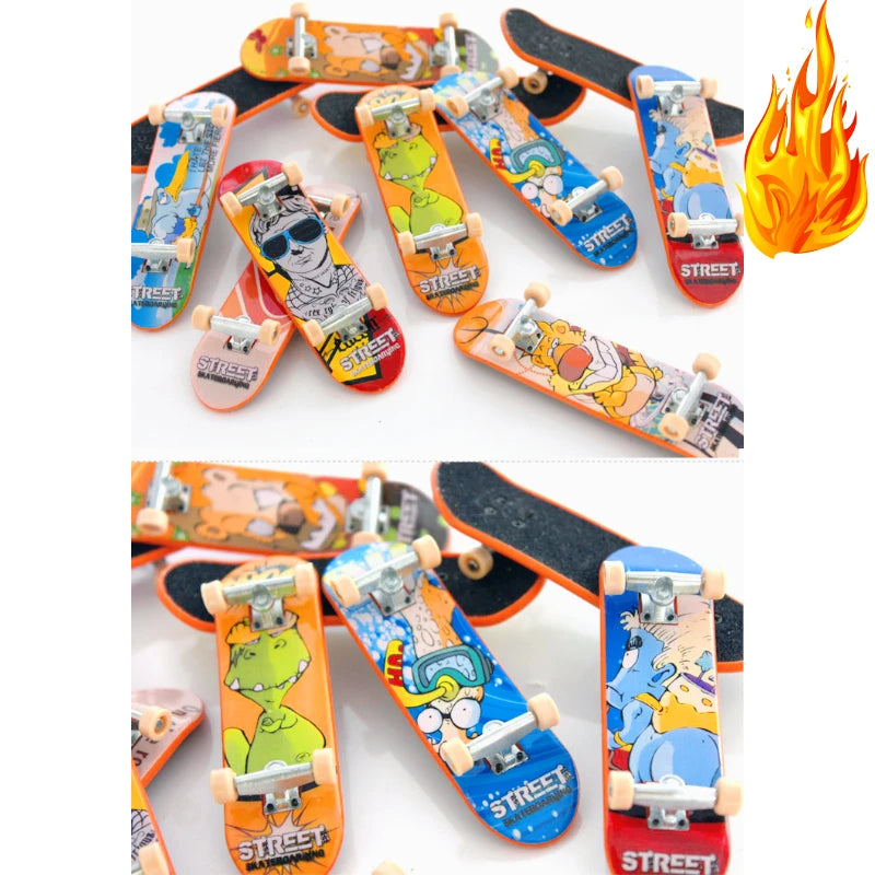 2025Puzzle Toys Professional Finger Skateboarding Fingerboard Hobby Novelty Anti pressure Sensing Toys Mini Toys Gift
