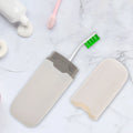 2Pcs Toothbrush Cover Travel Storage Box Compact Lightweight Holder for Toothbrush Toothpaste on The Go Hygienic Protection