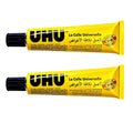 UHU All-Purpose Adhesive Glue Strong Clear for Paper Wood Fabric Leather - Versatile Craft And Repair Glue