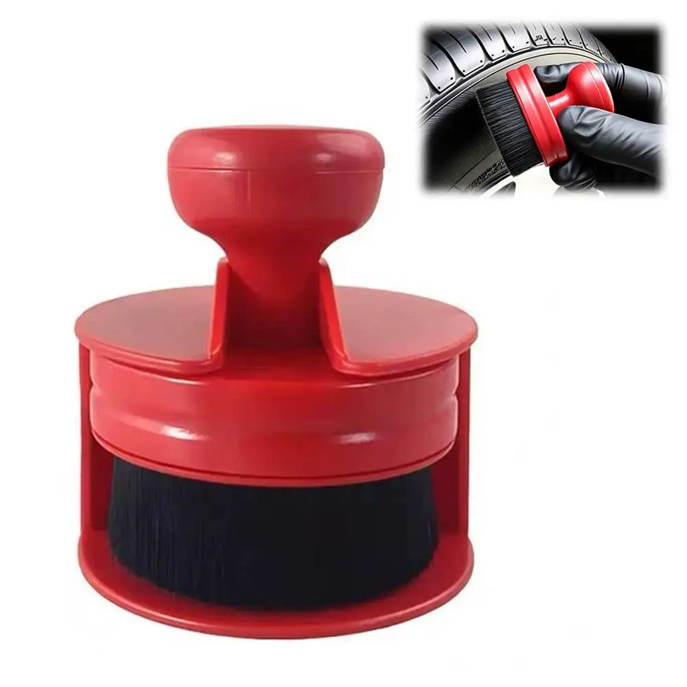 Detailing Brush For Car Tires Interior Wax Applicator  Dust Cleaner For Shine Larger Tires Car Accessories