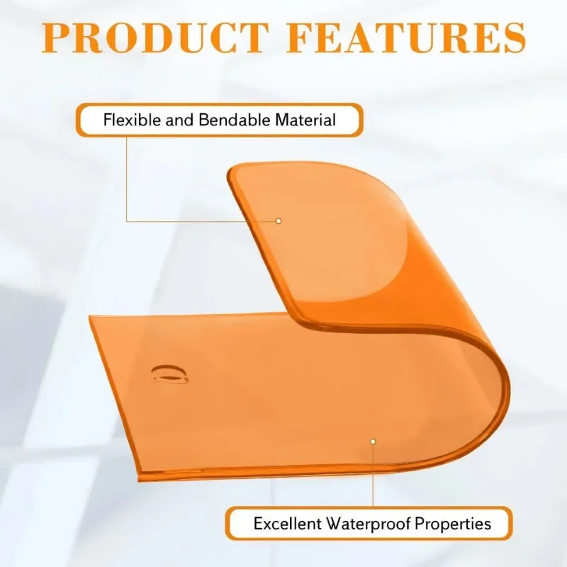 PVC Fluorescent Colorful Luggage Tag Holder Boarding Pass Travel Tag Card Cover Aircraft Anti Loss Hang Tags