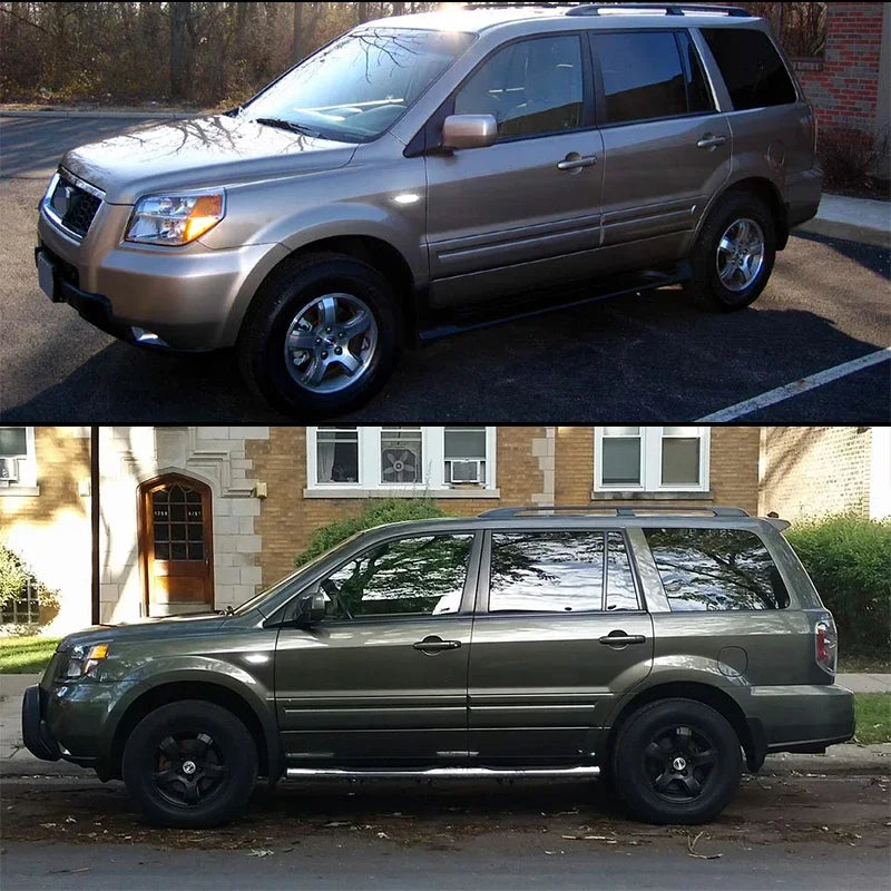 Car LED Front Bumper Side Marker Turn Signal Lights For Honda Pilot 2006 2007 2008 Parking/Driving Lights Fender Flare Lamps 12V
